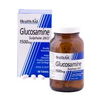Health Aid Vegan Glucosamine Sulphate 1500mg 2KCI 90 Ταμπλέτες