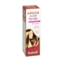 Health Aid Argan Glow For Hair Oil 125ml