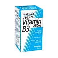 Health Aid Vegan Vitamin B3 250mg 90 Ταμπλέτες