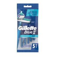 Gillette Blue II Plus Ξυραφάκια Μίας Χρήσης 2 Λεπίδων 5τμχ