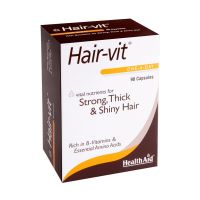 Health Aid Hair-vit Για Δυνατά Υγιή & Όμορφα Μαλλιά 90 Κάψουλες