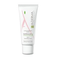 A-derma Hydralba UV Κρέμα Ενυδάτωσης Προσώπου Πλούσιας Υφής Για Ξηρή Επιδερμίδα 40ml