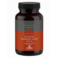 Terranova Ginkgo Leaf 500mg 50 Veg Caps