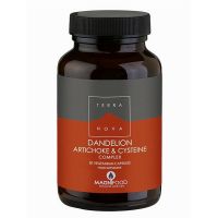Terranova Dandelion, Artichoke & Cysteine Complex 50 Veg Caps