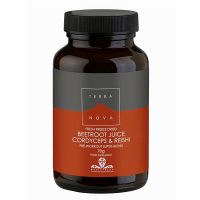 Terranova Beetroot Juice, Cordyceps & Reishi Pre-Workout Super-Blend 70g
