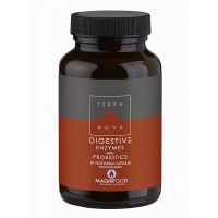 Terranova Digestive Enzymes With Probiotics 50 Veg Caps
