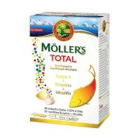 Moller's Total Ολοκληρωμένο Συμπλήρωμα Διατροφής Ωμέγα 3, Βιταμινών & Μετάλλων 28caps + 28tabs