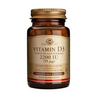 Solgar Vitamin D3 2200IU 55mcg Βιταμίνες 50 Veg. Caps