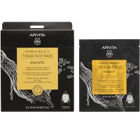 Apivita Express Beauty Tissue Face Mask Firming and Lifting Effect with Mastic 15 ml