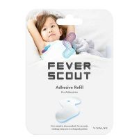 Fever Scout Ανταλλακτικά Αυτοκόλλητα Επαναφορτιζόμενου Θερμόμετρου 8τμχ