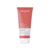 Decleor Aloe Vera Sun Gel Body Cream Spf50+ 200ml