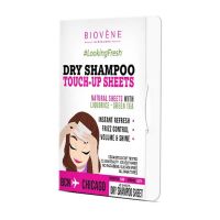 Biovene Dry Shampoo Touch-Up Sheets Ξηρό Σαμπουάν Σε Μαντηλάκια 20τμχ