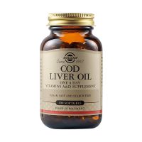 Solgar Cod Liver Oil One A Day Vitamins A & D Supplement 100 Softgels