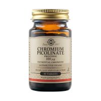 Solgar Chromium Picolinate 100mcg 90 Tablets