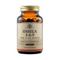Solgar Omega 3-6-9 Fish, Flax, Borage 60 Softgels