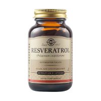 Solgar Resveratrol 100mg 60 Vegetable Capsules