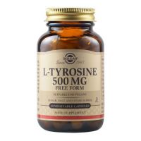 Solgar L-Tyrosine 500mg 50 Vegetable Capsules