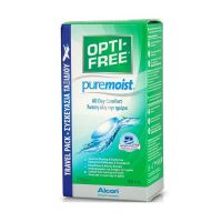 Alcon Opti-Free Puremoist Διάλυμα Απολύμανσης Πολλαπλών Χρήσεων Για Φακούς Επαφής Travel Pack 90ml