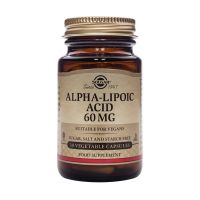 Solgar Alpha-Lipoic Acid 60mg Αντιοξειδωτικά 30 Veg. Caps