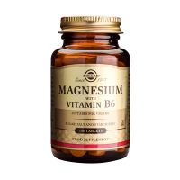 Solgar Magnesium With Vitamin B6 Μέταλλα-Ιχνοστοιχεία 100 Tabs