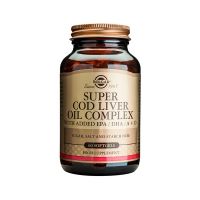 Solgar Super Cod Liver Oil Complex Βιταμίνες 60 Softgels