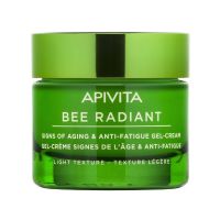 Apivita Bee Radiant Κρέμα -Τζελ Προσώπου Ελαφριάς Υφής Για Σημάδια Αντιγήρανσης & Ξεκούραστη Όψη Για Κανονικές/Μικτές Επιδερμίδες 50ml