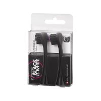 Curaprox Black Is White Hydrosonic Carbon Brush Head 2pcs