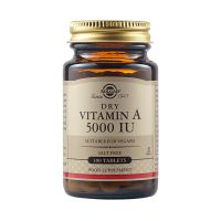 Solgar Dry Vitamin A 5000 IU 100 Ταμπλέτες