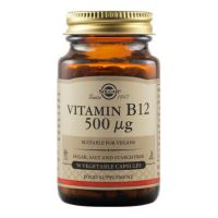 Solgar Vitamin B12 500µg 50 Vegetable Capsules