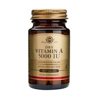 Solgar Dry Vitamin A 5000IU 100 Tablets