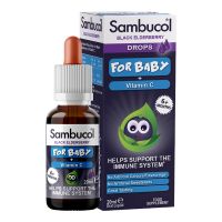Sambucol Baby Drops For Babies With Black Elderberry & Vitamin C 20ml