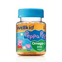 Vitabiotics Wellkid Peppa Pig Omega-3 Συμπλήρωμα Διατροφής Με Γεύση Πορτοκάλι Για Παιδιά 3-7 ετών 30 softgels