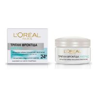 L'oreal Paris Triple Active 24h Ενυδατική Κρέμα Ημέρας Προσώπου Τριπλής Δράσης για Κανονική/Μικτή Eπιδερμίδα 50ml