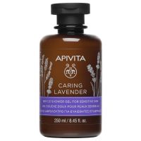 Apivita Caring Lavender Αφρόλουτρο Λεβάντα Για Ευαίσθητες Επιδερμίδες 250ml