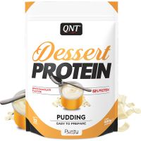 QNT Dessert Protein Pudding Επιδόρπιο Με 53% Πρωτεΐνη Με Γεύση Λευκή Σοκολάτα 480g