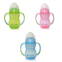 Lorelli Baby Care Μπιμπερό Σίτισης Με Λαβές & Θηλή Σιλικόνης, Σε 3 Χρώματα 0m+ 250ml