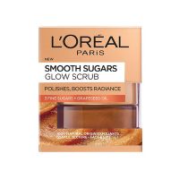 L'Oreal Paris Smooth Sugars Glow Scrub Προσώπου για Λάμψη 50ml
