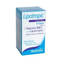Health Aid Lipotropics + Vitamins B & C 60 ταμπλέτες