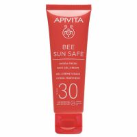 Apivita Bee Sun Safe Αντηλιακή Ενυδατική Κρέμα-Τζελ Προσώπου Με Θαλάσσια Φύκη & Πρόπολη Spf30 50ml