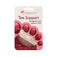 Carnation Toe Support Υποστηρικτικό Gel Για Τα Δάκτυλα Του Ποδιού 1τμχ