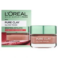 L'Oreal Paris Pure Clay Glow Μάσκα Προσώπου με Άργιλο Για Εντατικό Καθαρισμού 50ml