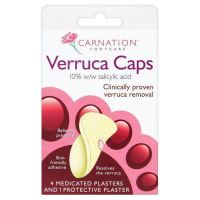 Carnation Verruca Caps Επιθέματα για Μυρμηγκιές 4τμχ