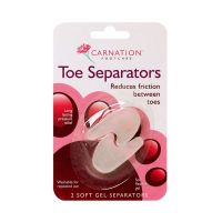 Carnation Toe Separator Soft Gels Μαλακά Διαχωριστικά Δαχτύλων 2τμχ