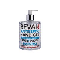 Reval Plus Antiseptic Hand Gel Natural Αλκοολούχος Αντισηπτική Γέλη 500ml