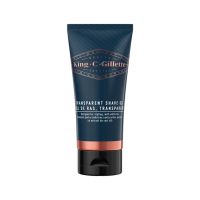 Gillette King • C • Transparent Shave Gel Διάφανο Τζελ Ξυρίσματος 150ml