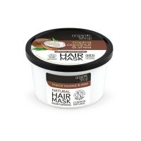 Organic Shop Hair Mask Coconut & Shea Μάσκα Μαλλιών για Ενυδάτωση, Απαλότητα & Αναζωογόνηση 250ml