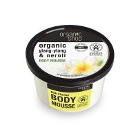 Organic Shop Bali Flowers Mousse Σώματος με Βιολογικό Υλάνγκ-Υλάνγκ & Νερολί 250ml