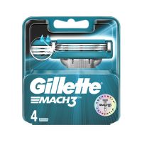 Gillette Mach 3 Ανταλλακτικές Κεφαλές 4τμχ