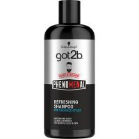 Schwarzkopf Got2b Phenomenal Refreshing Shampoo Αναζωογονητικό Σαμπουάν για Μαλλιά & Μούσια 250ml