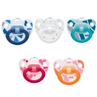 Nuk Classic Happy Days Silicone Soother 6-18m 1pc
